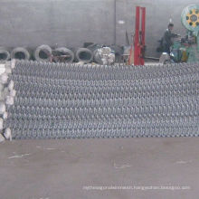 Barbed Type Hot- DIP Galvanized Chain Link Fence